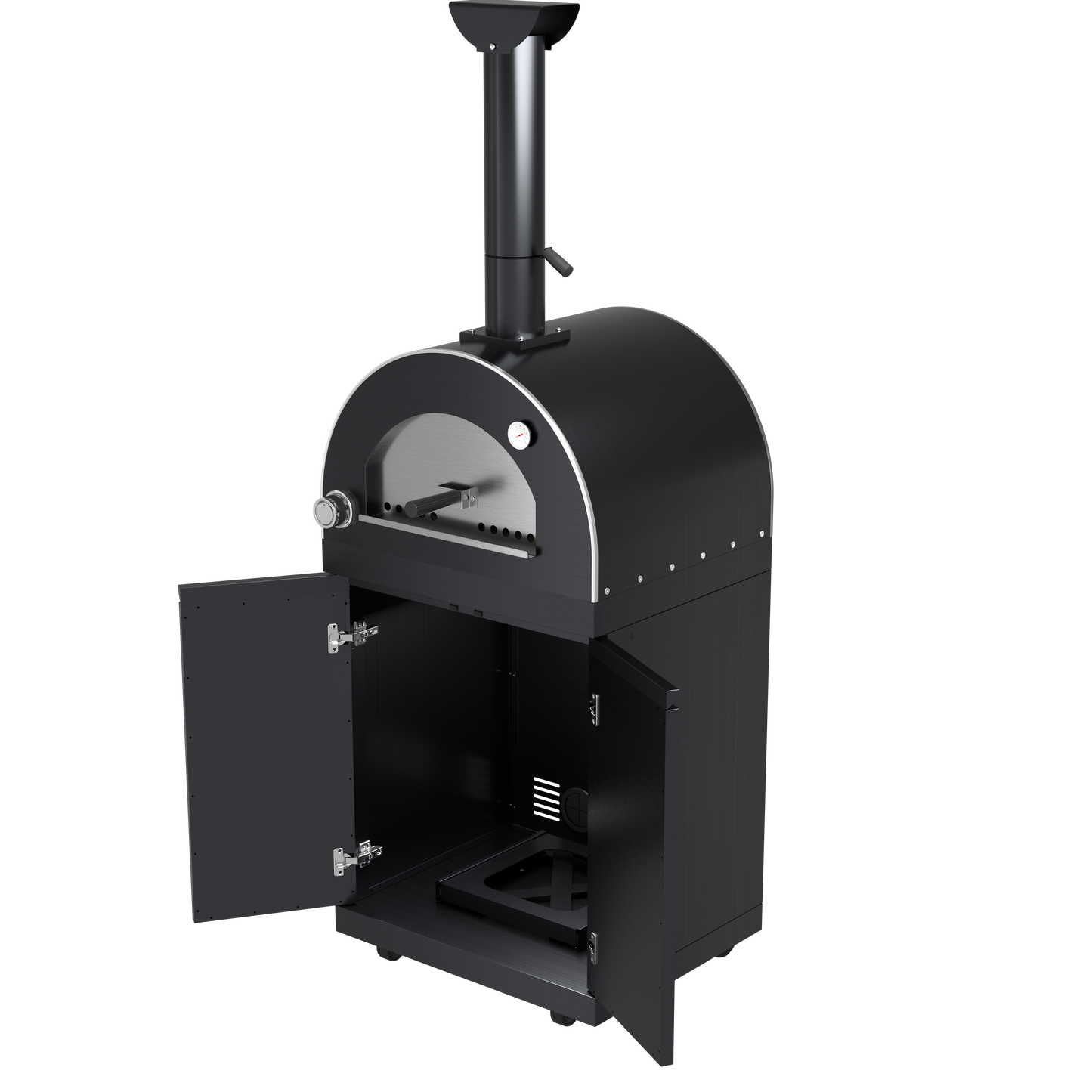 128-Inch Outdoor Kitchen with Grill & Pizza Oven | Oak Forge