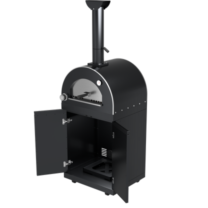 128-Inch Outdoor Kitchen with Grill & Pizza Oven | Oak Forge